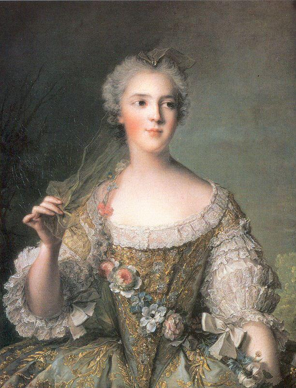 Jean Marc Nattier Portrait of Madame Sophie, Daughter of Louis XV oil painting image